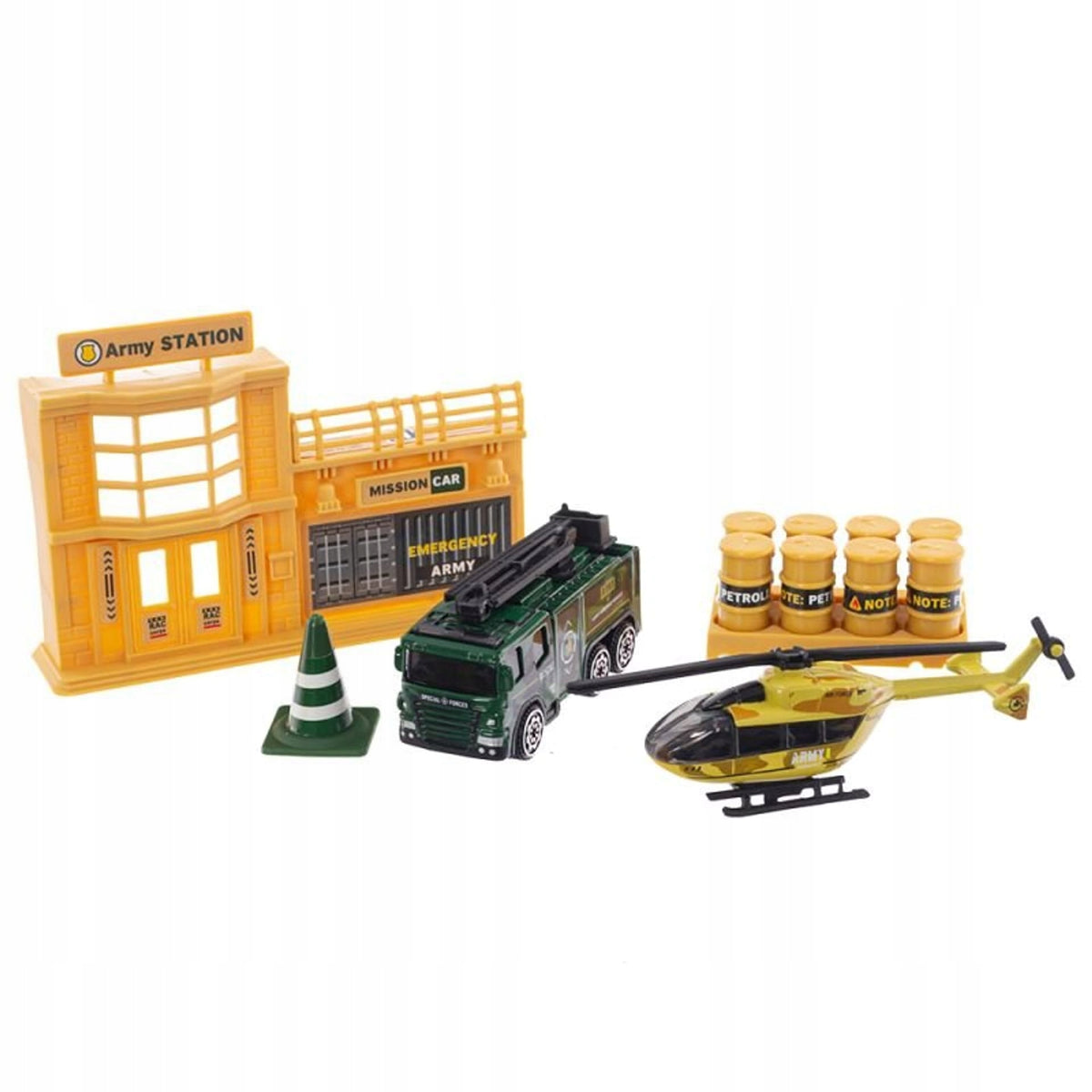 Toy military set Brand no brand