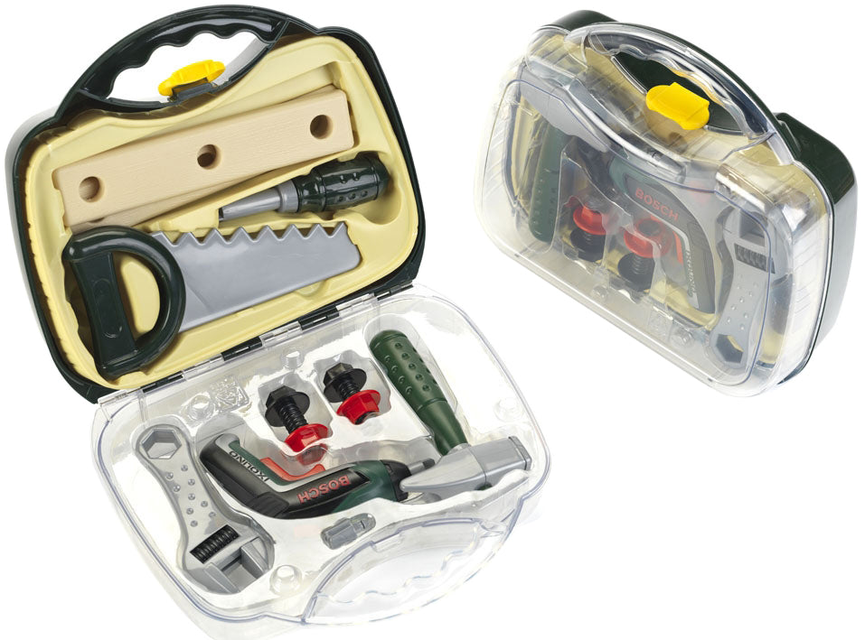 Toy set Klein Bosch transparent suitcase with screwdriver Ixolino II