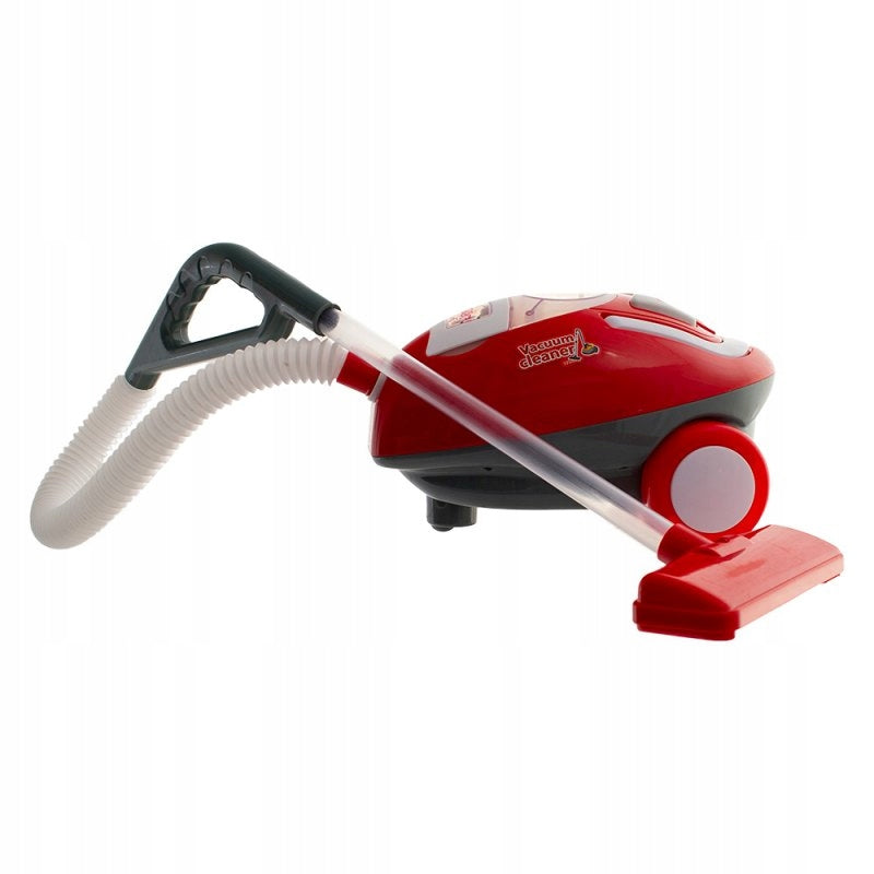 Toy vacuum cleaner for children with sound and suction - learning to clean