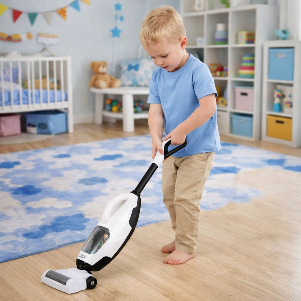 Toy vacuum cleaner for little helper with realistic sounds Product weight with unit packaging 1.15 kg