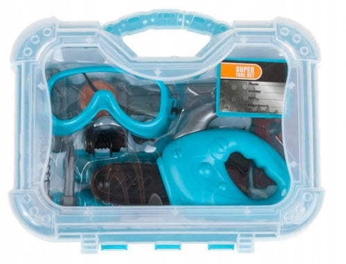 Toys set of tools in suitcase mega creative