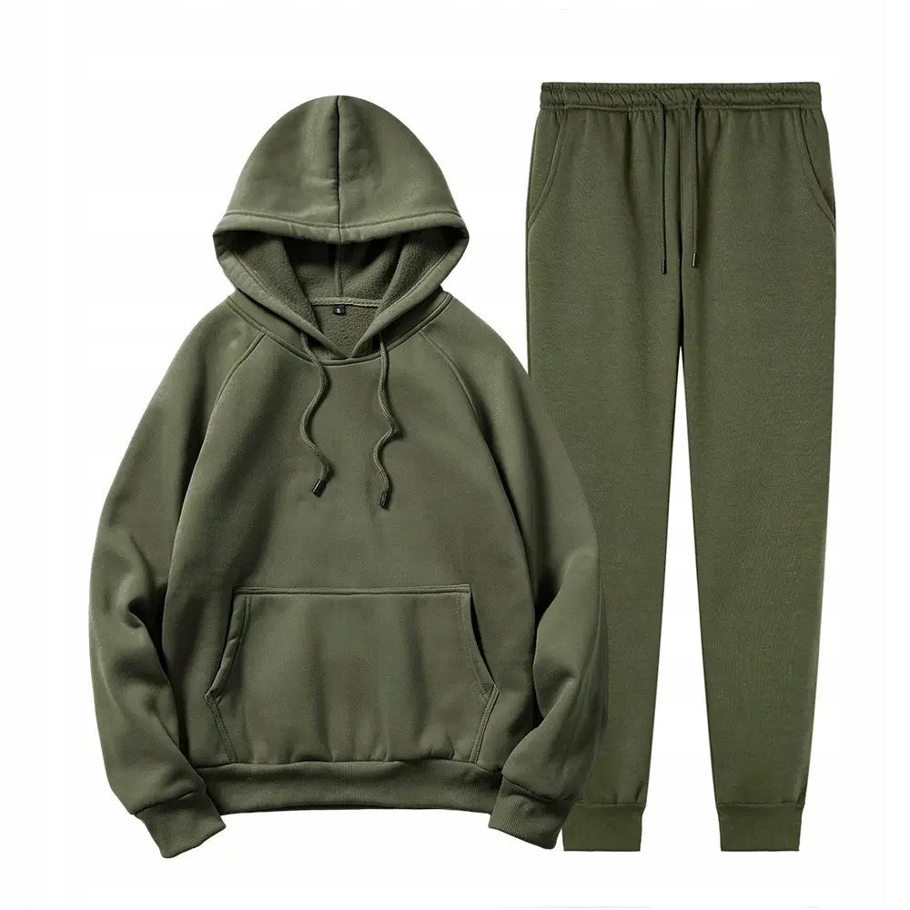 Tracksuit for hunters, anglers , warm, comfortable , olive XL