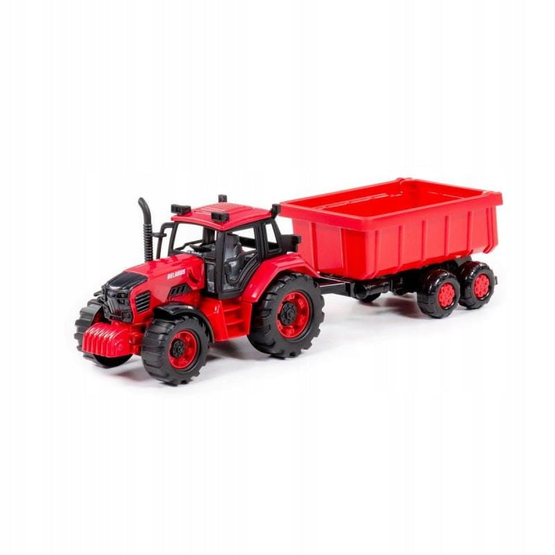 Tractor Belarus with tipper red Polesie Brand Polesie