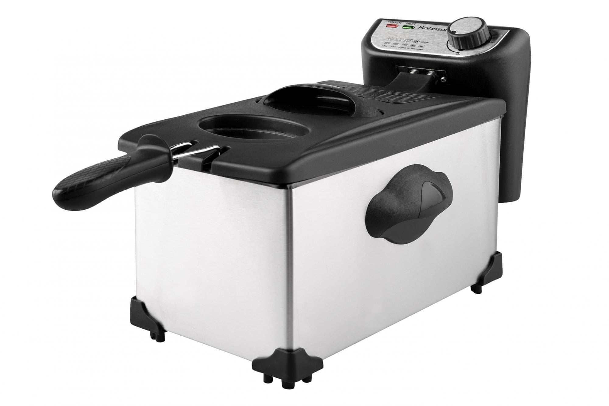 Tradiční fritéza Rohnson 5202561599954 2000 W 3 l