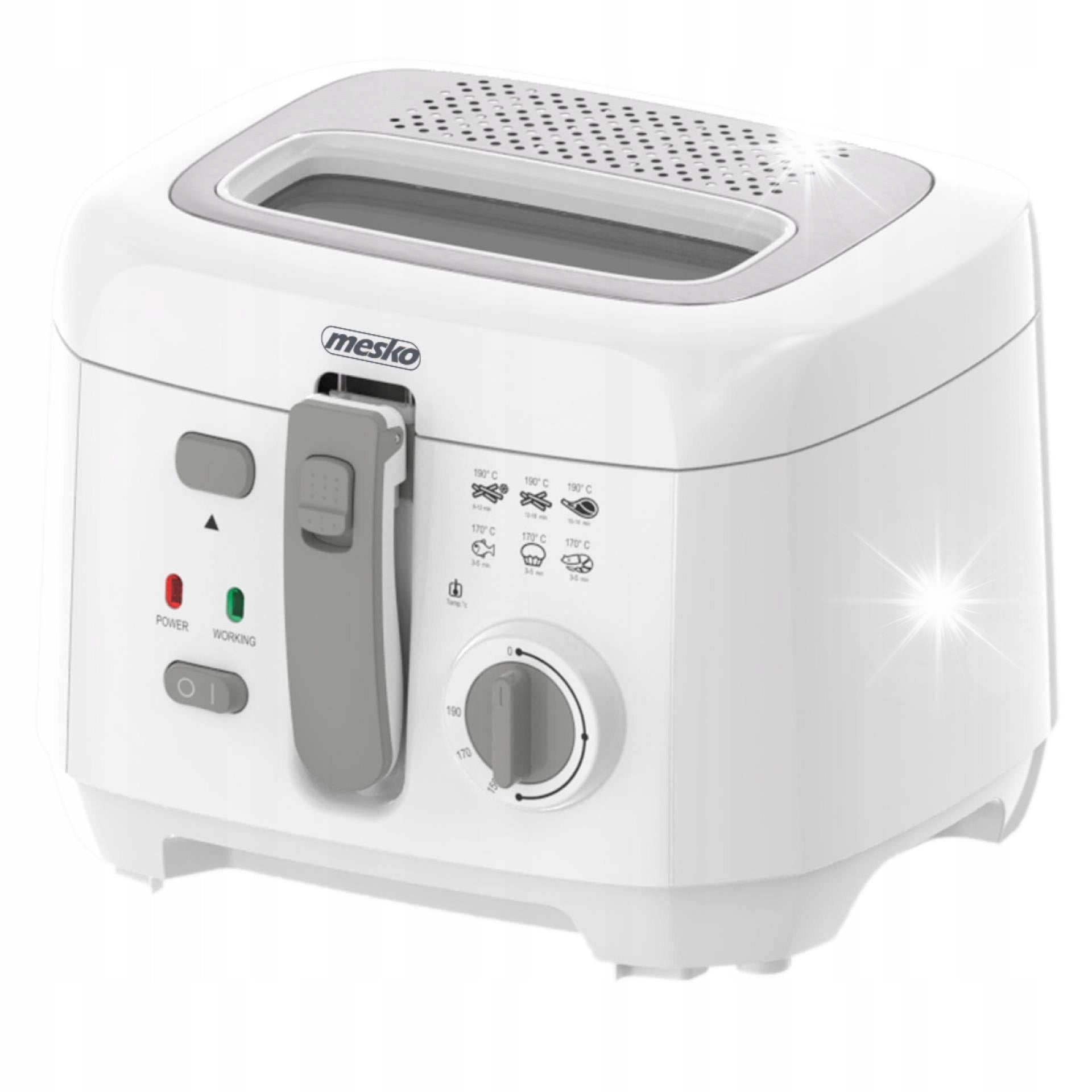 Traditional AIR FRYER for oil 2,5L closed 1800W MESKO | MS4908g