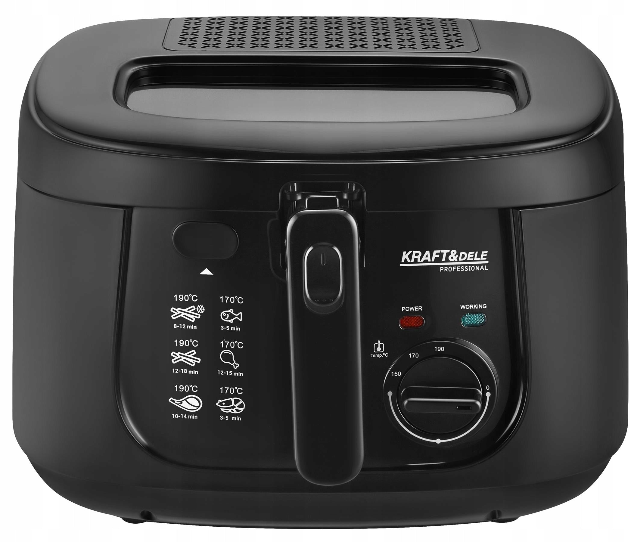 Traditional Fryer 1950W Oil Fat 2,5L Model KD4332