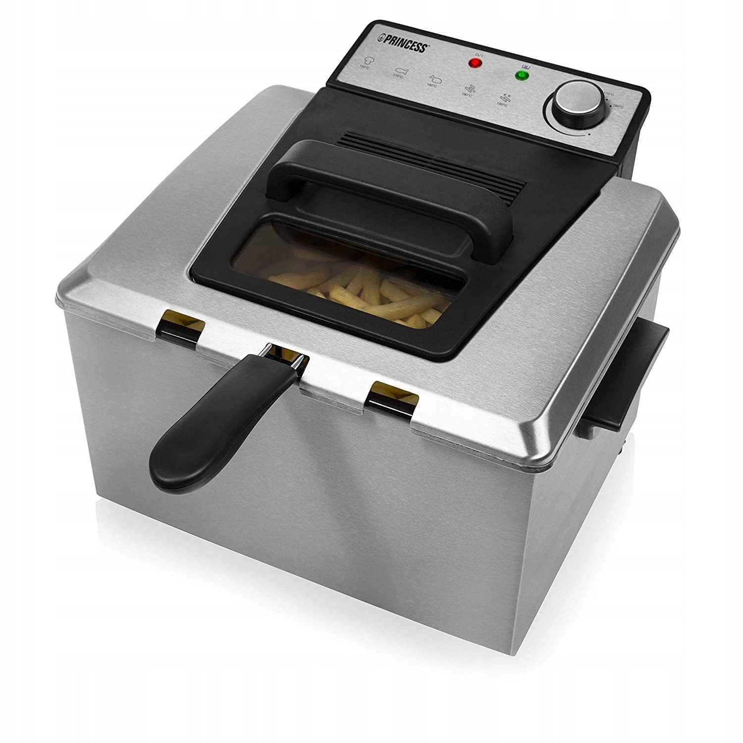 Traditional Fryer 5L 3270W 3 Baskets Steel Princess 185000 Manufacturer code 01.185000.01.001