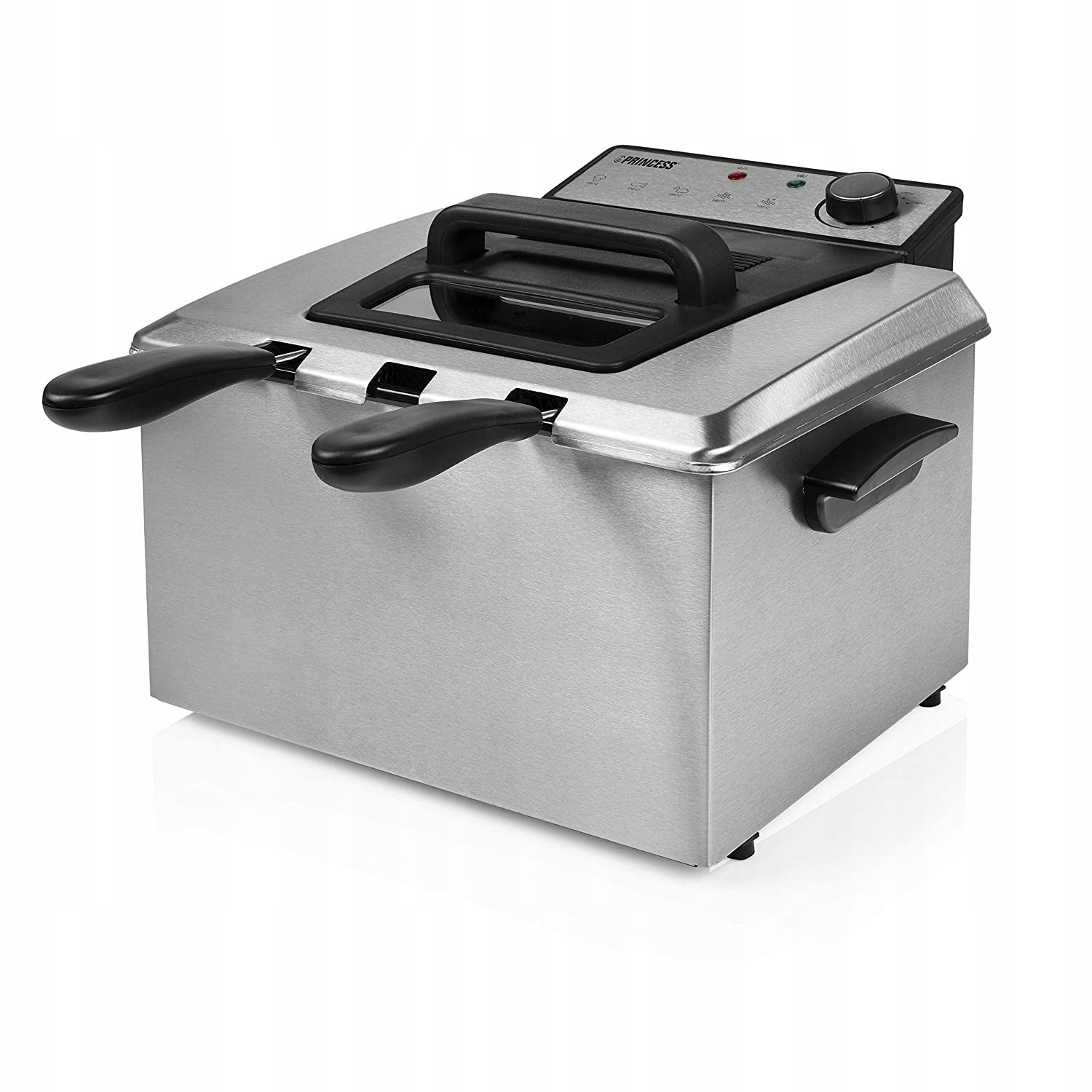 Traditional Fryer 5L 3270W 3 Baskets Steel Princess 185000