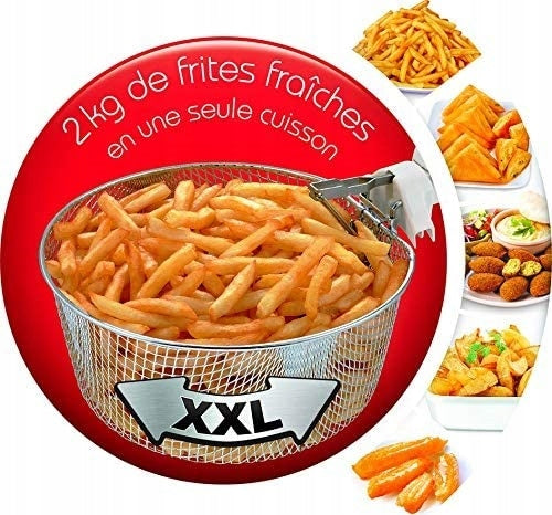 Traditional Fryer Large 3L Moulinex XXL Mega Manufacturer code AM4808