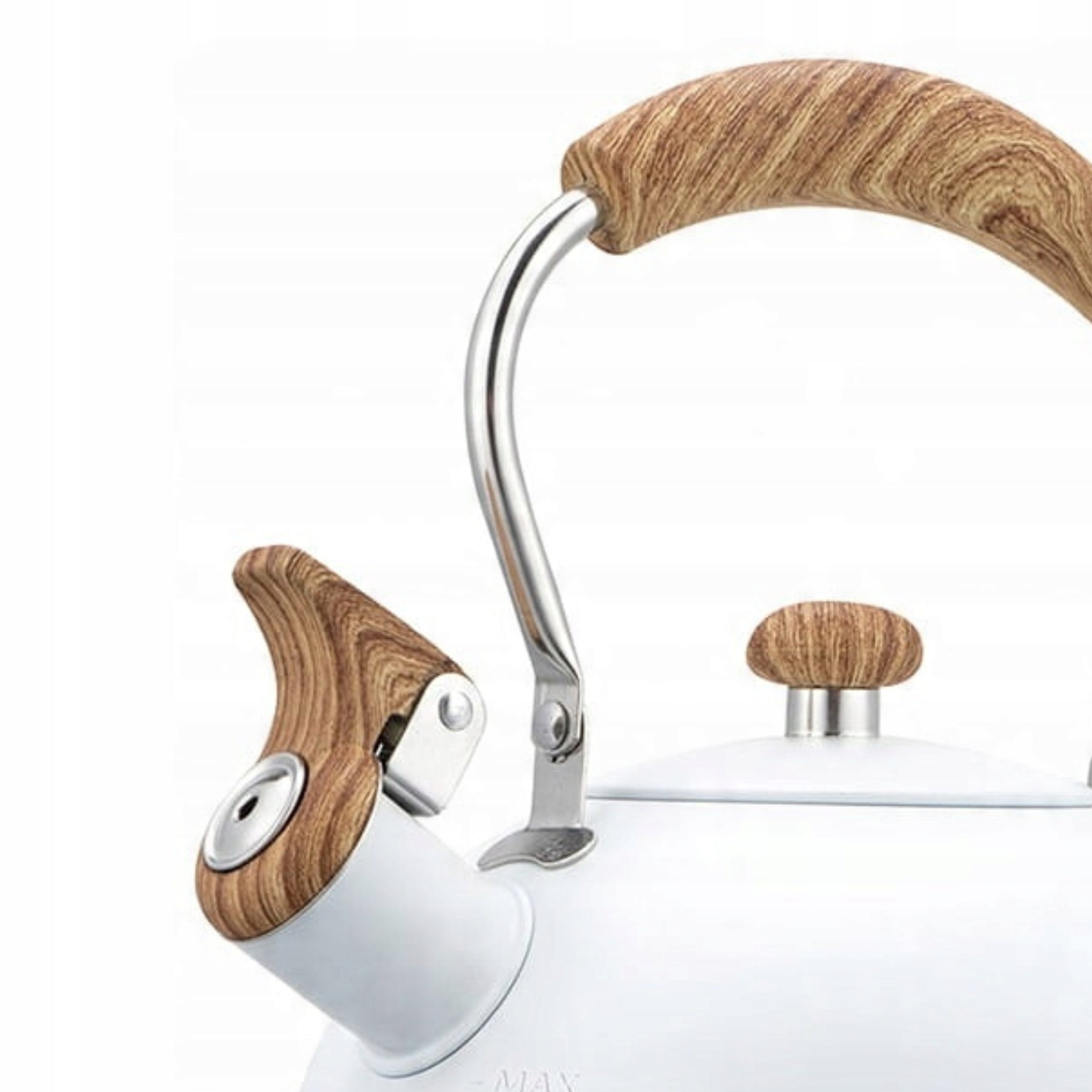 Traditional Kettle 2,5L Kettle STEEL GAS INDUCTION Wooden Handle Manufacturer code KH-1860