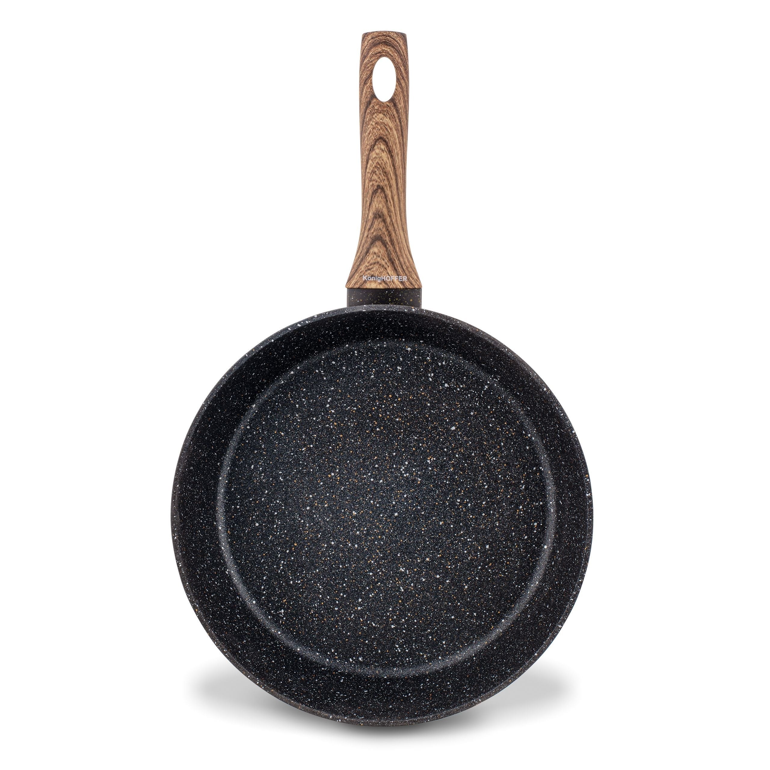 Traditional Pan 28cm Deep Granite KonigHOFFER PEDCADO Induction Gas Packaging status original
