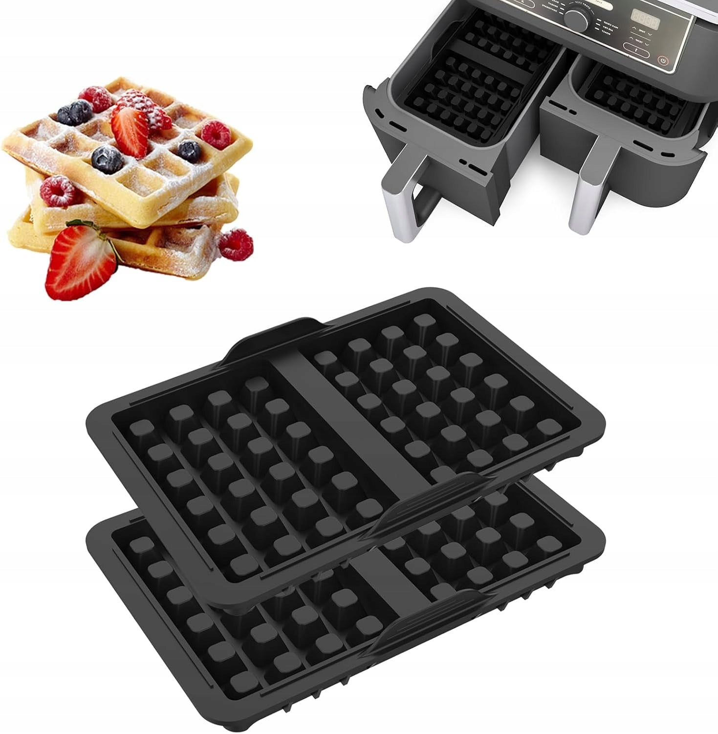 Traditional air fryer AKCESORIA FOR NINJA X2 AIR FRYER FOR WAFFLES 0 W 0 l