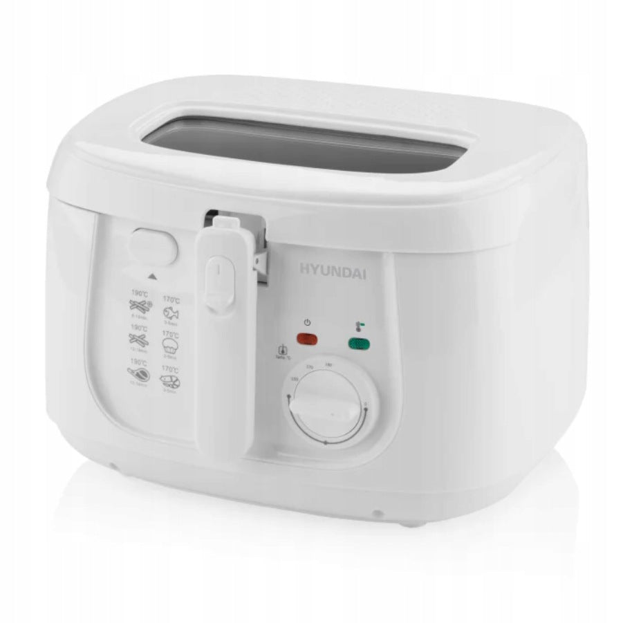 Traditional air fryer HYUNDAI DF-165, adjustable, removable basket 2,5 l 1800 W Packaging status original