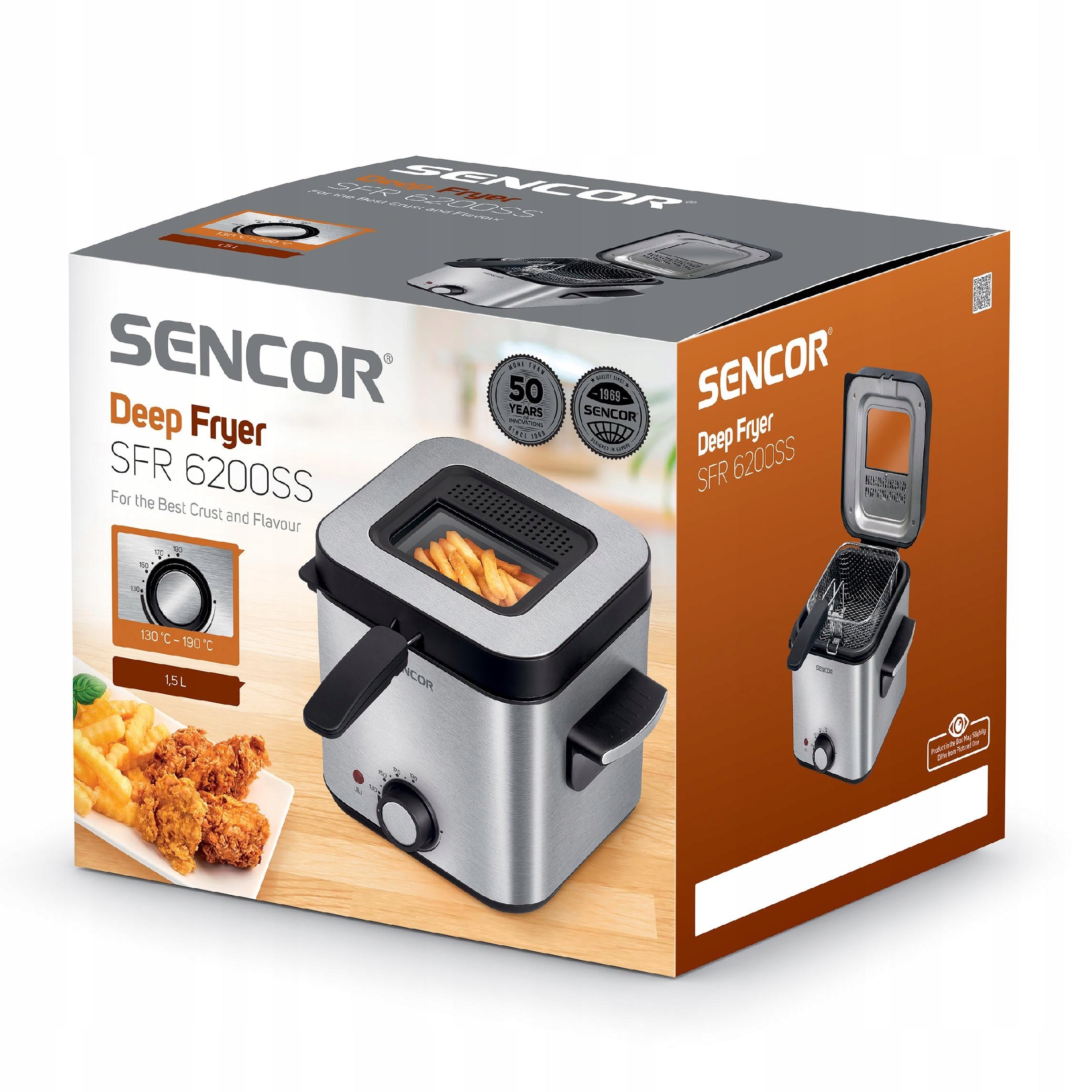Traditional air fryer Sencor 6200SS 900W 1,5L Brand no brand
