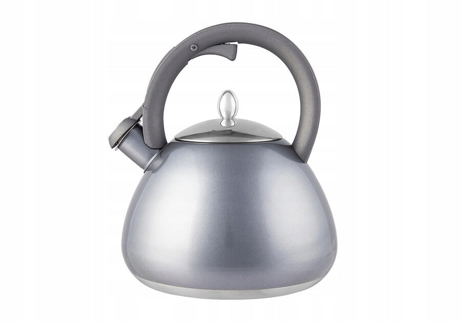 Traditional aluminium kettle 2,7 l grey GRAND Valdinox