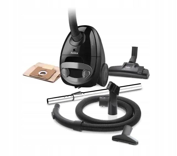 Traditional bagged vacuum cleaner Amica Ora VM 1021 700W 2L Black