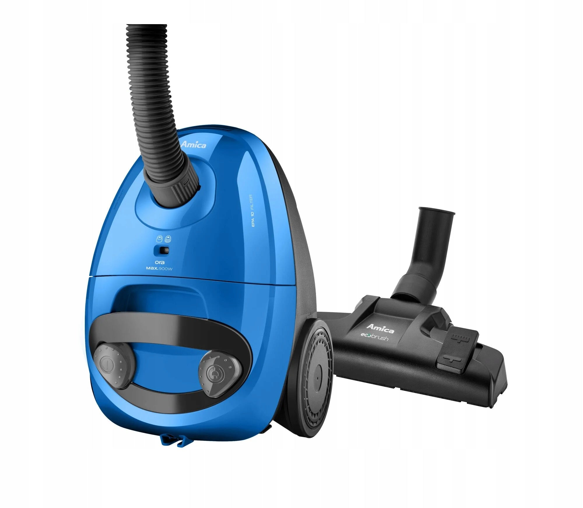 Traditional bagged vacuum cleaner Amica Ora VM1036 | 850 W | Blue Model VM 1036