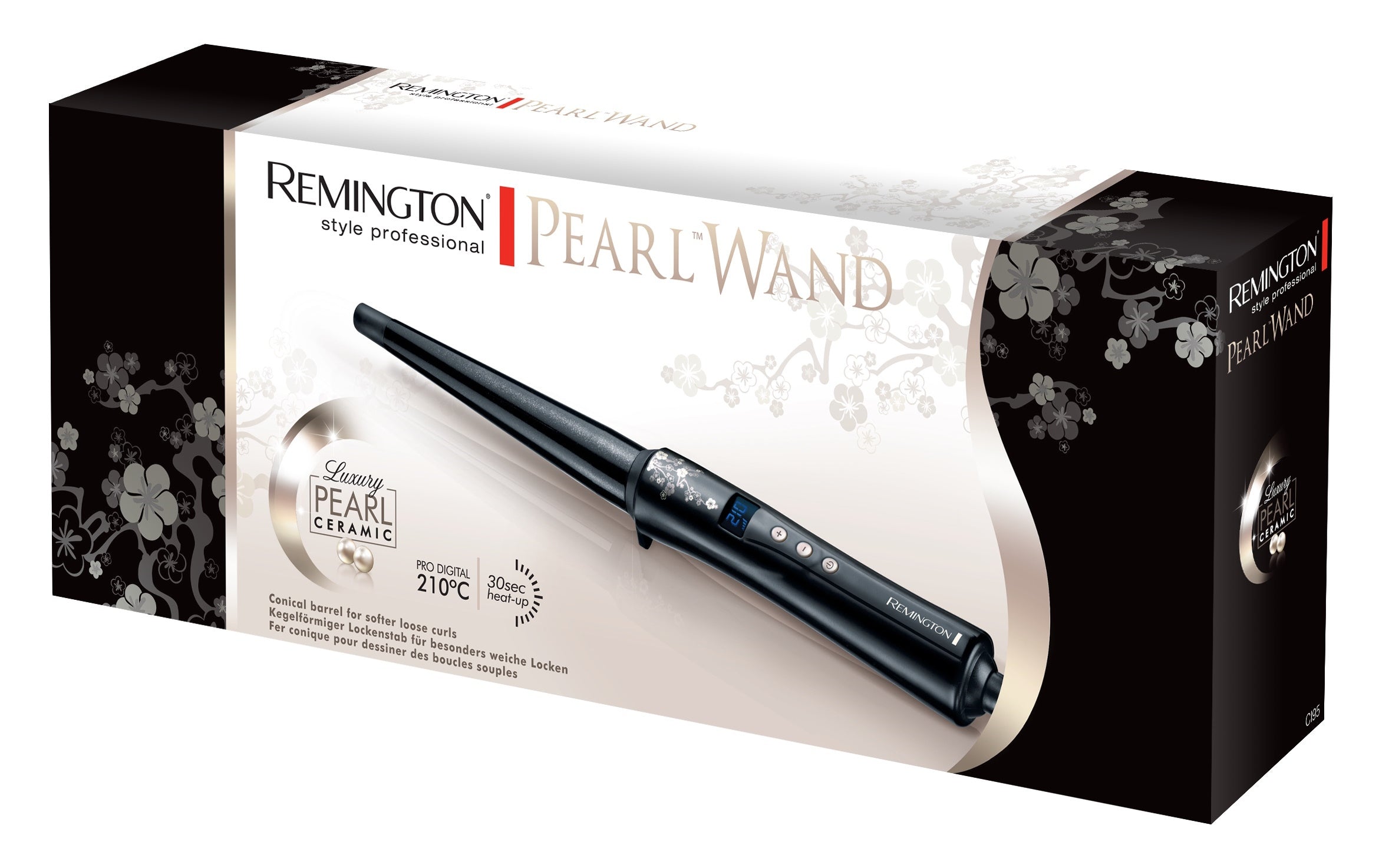 Traditional conical curling iron Remington CI95 Manufacturer code CI95