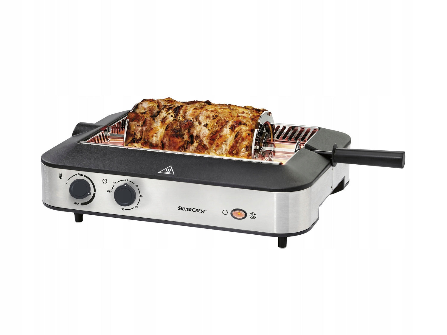 Traditional electric grill SilverCrest SMEG 1600 A1 silver/grey 1600 W Manufacturer code 4055334789721