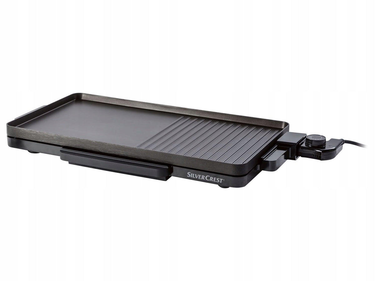 Traditional electric grill SilverCrest SPG 2000 A1 black 2000 W Power rating 2000 W