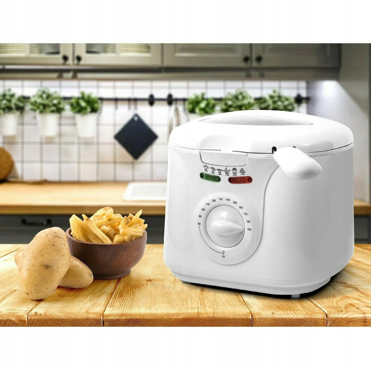 Traditional fryer Dictrolux 1450W, 2l. + stainless steel basket