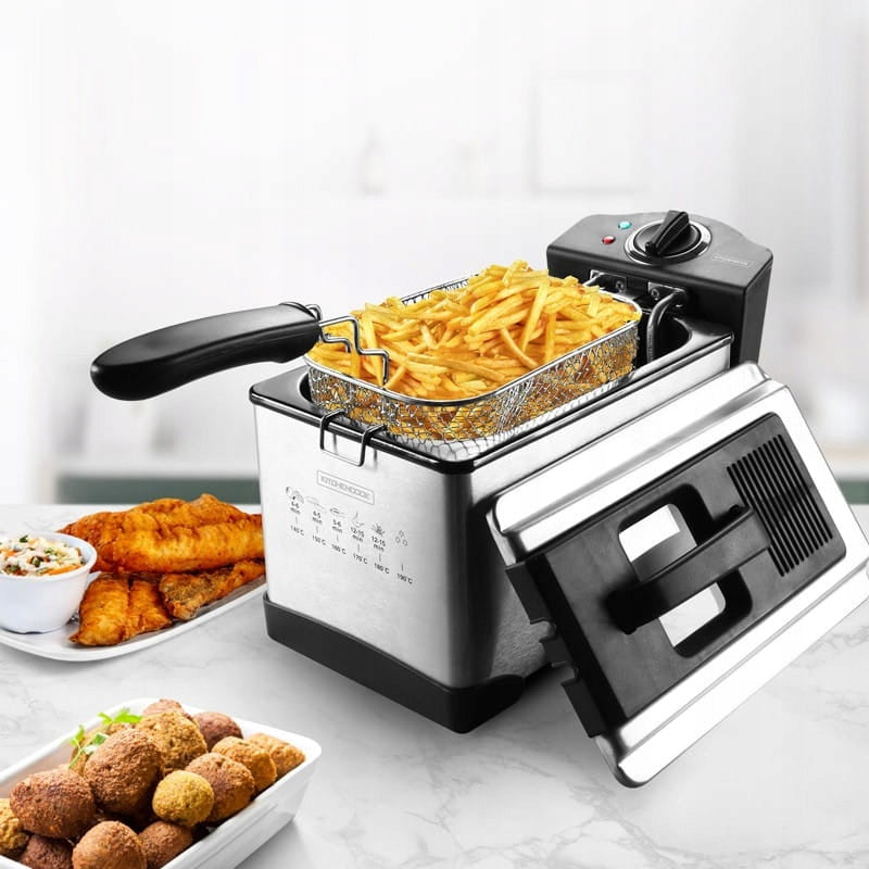 Traditional fryer INOX 3l Kitchencook FRY PLUS Brand Kitchencook