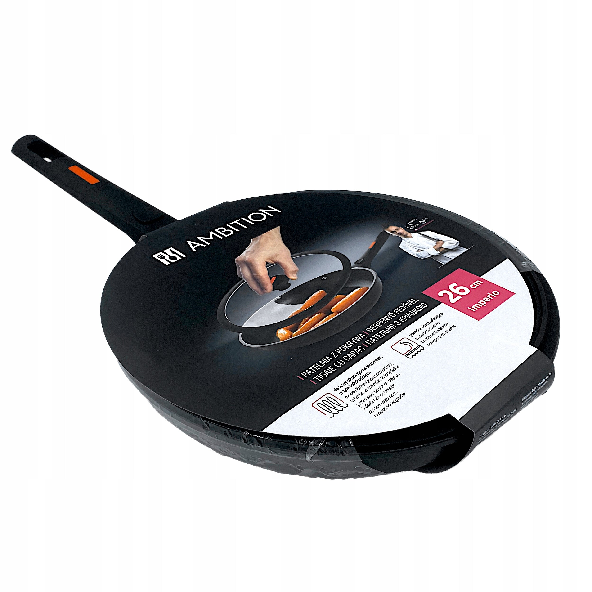 Traditional frying pan Ambition IMPERIO 26 cm non-stick (non-stick)