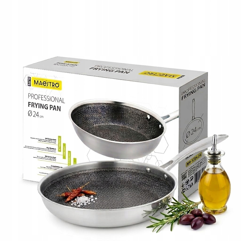 Traditional frying pan Elite series 24 cm steel (non-stick) Induction