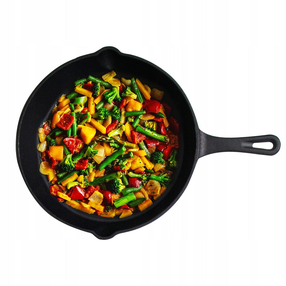 Traditional frying pan Garden Party 25 cm cast iron Packaging status original
