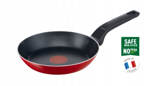 Traditional frying pan Tefal Easy Clean 24 cm non-stick red GAS Brand Tefal