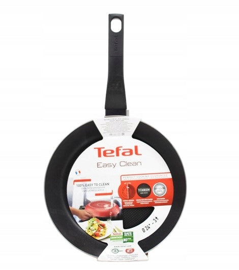 Traditional frying pan Tefal Easy Clean 24 cm non-stick red GAS