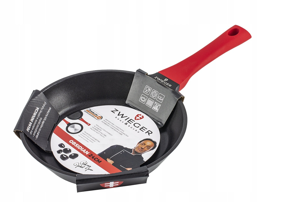 Traditional frying pan Zwieger OBSIDIAN 24cm non-stick (non-stick)