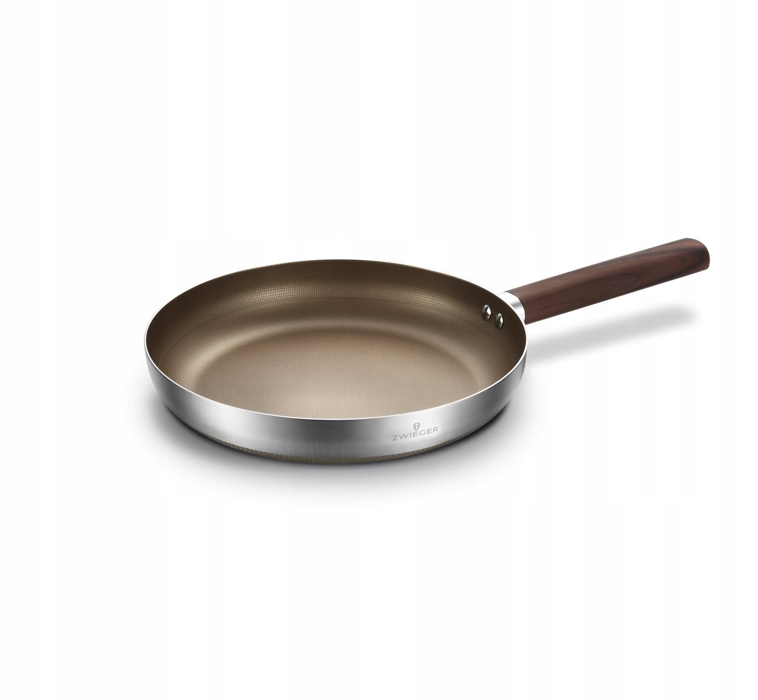 Traditional frying pan Zwieger TitanCore 24 cm stainless steel