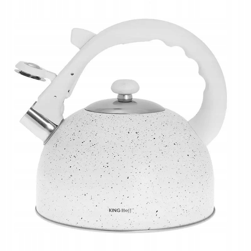 Traditional kettle 2,6l white marble Kinghoff Kind traditional kettle