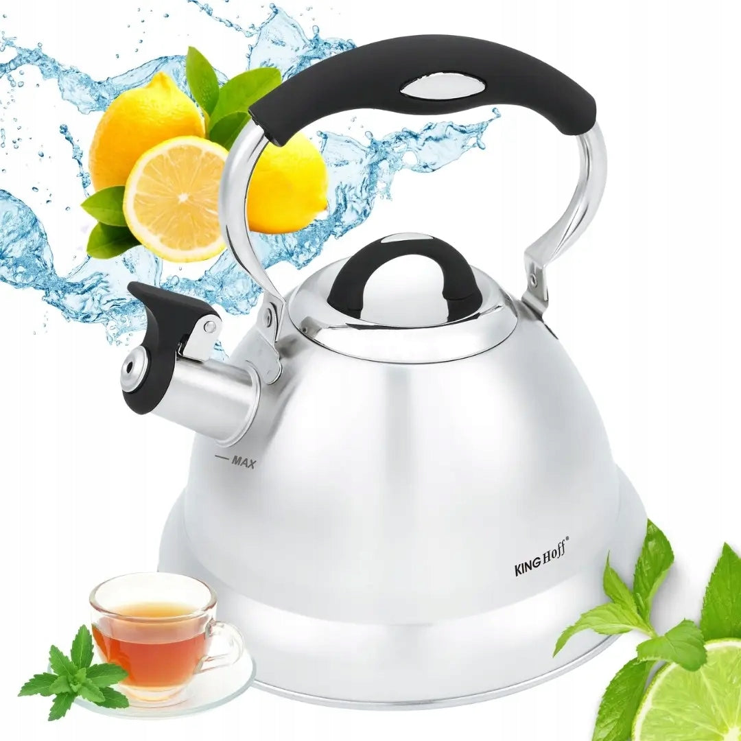 Traditional kettle 3,1l, silver Klausberg