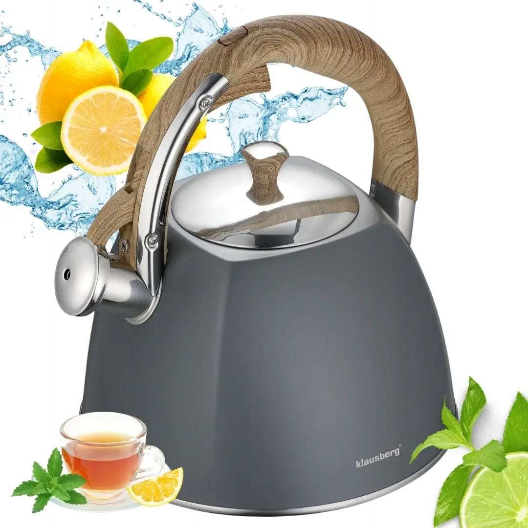 Traditional kettle 3l grey Klausberg