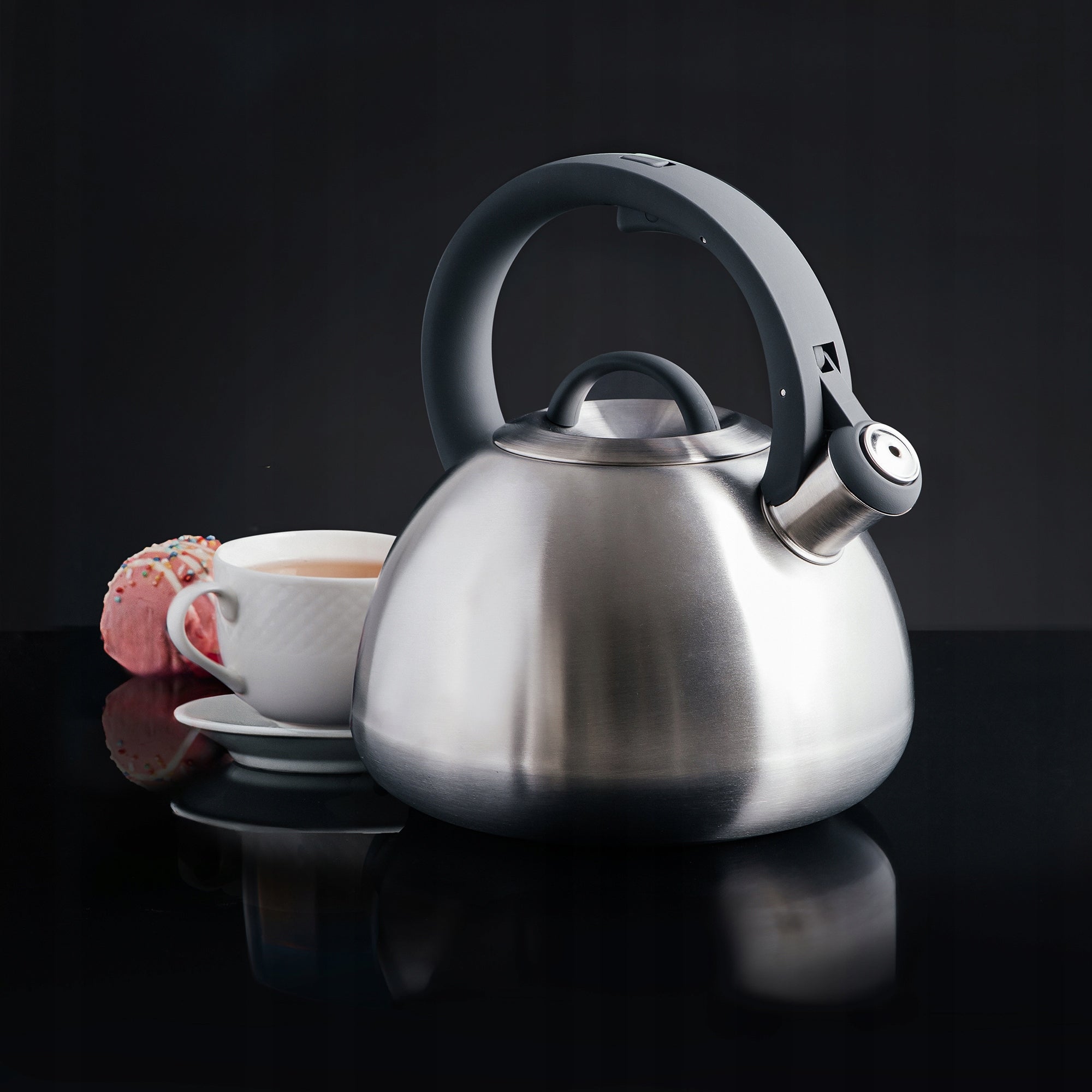 Traditional kettle Foster 3 l graphite AMBITION 42792 Packaging status original