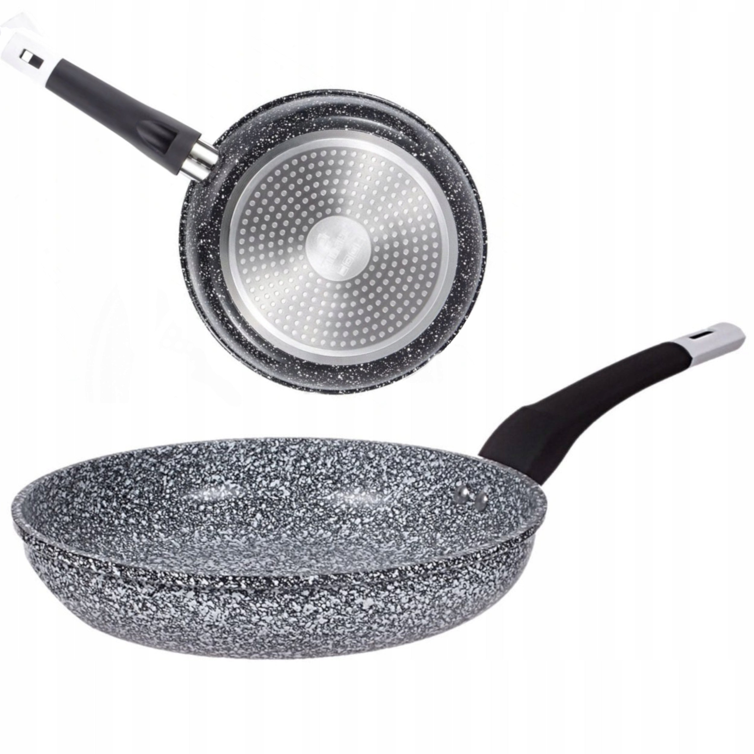 Traditional marble pan coating induction gas 28cm