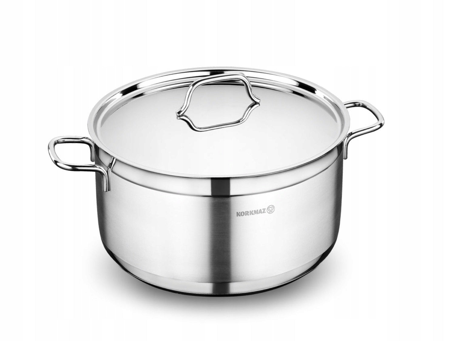 Traditional pot 5,5L with lid 24 cm KORKMAZ ALFA gas induction Manufacturer code 36097