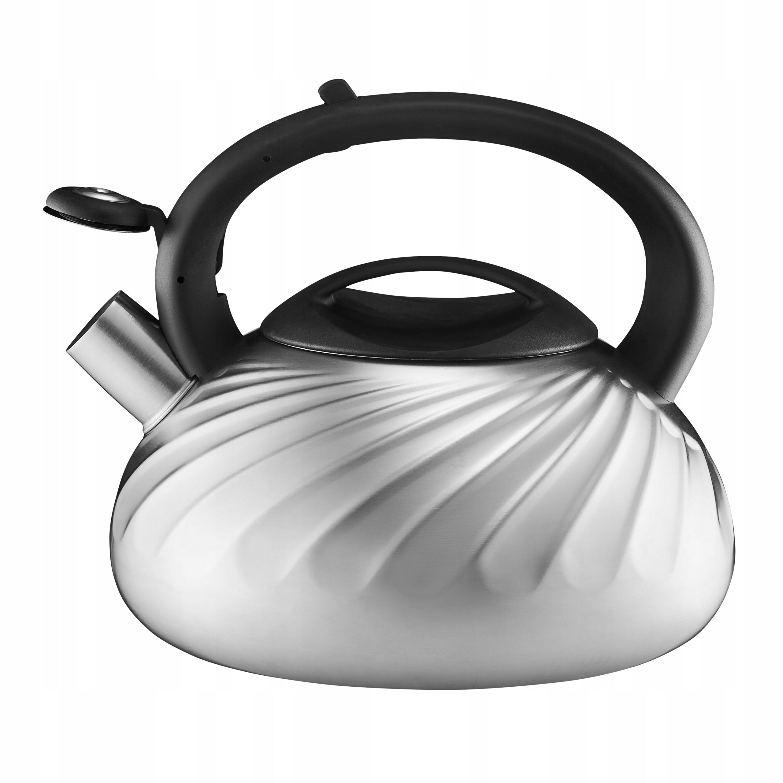 Traditional steel kettle Ambition 3 l silver
