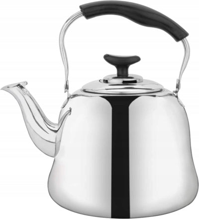 Traditional steel kettle Cilio 2,5 l grey Brand Cilio