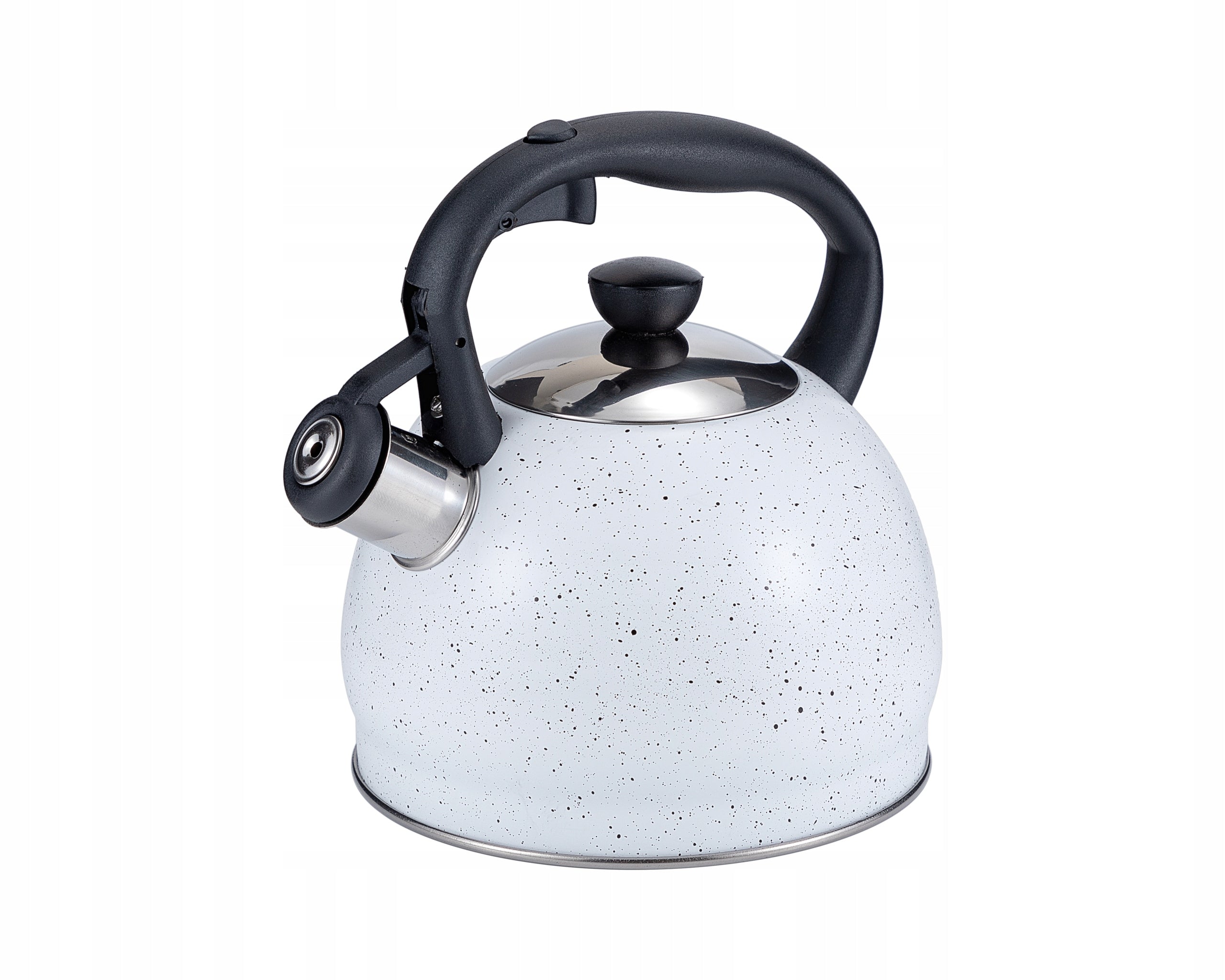 Traditional steel kettle Elitehoff 2 l white