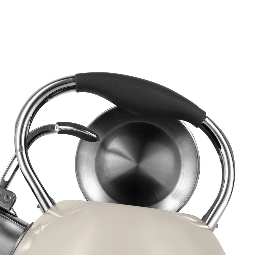 Traditional steel kettle Vintage Cuisine 2,4 l beige Manufacturer code 5901619964606
