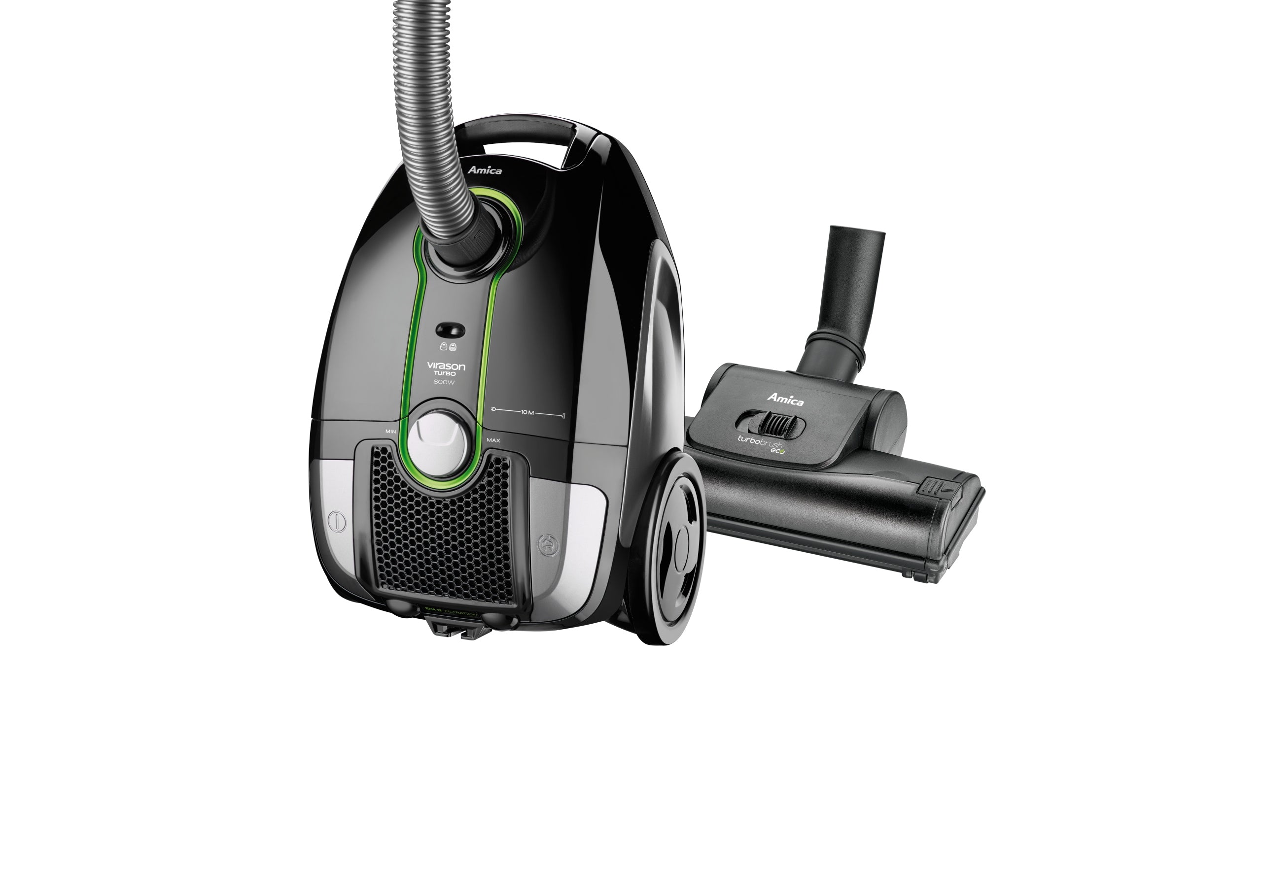 Traditional vacuum cleaner Amica VM 5021 Virason Turbo 800W black-green EAN (GTIN) 5906006902049