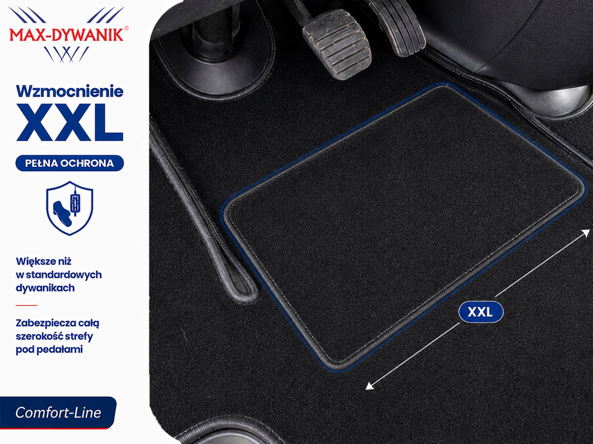 Trafic III / Vivaro B 2014- / Nissan NV300 / Primaster II / Talento 2016- Manufacturer Max-Dywanik