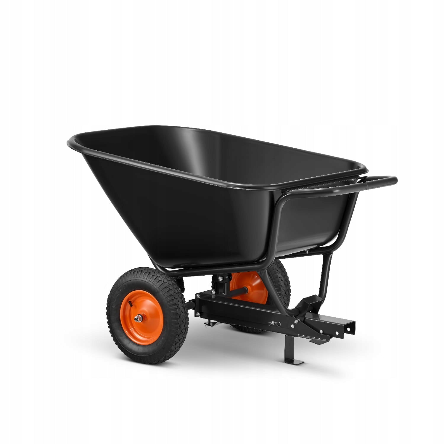 Trailer garden wheelbarrow for quad tractor trailer 350L 300kg Product weight with unit packaging 35 kg