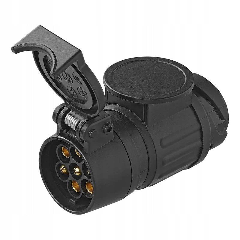 Trailer light plug socket adapter 13/7 13 to 7