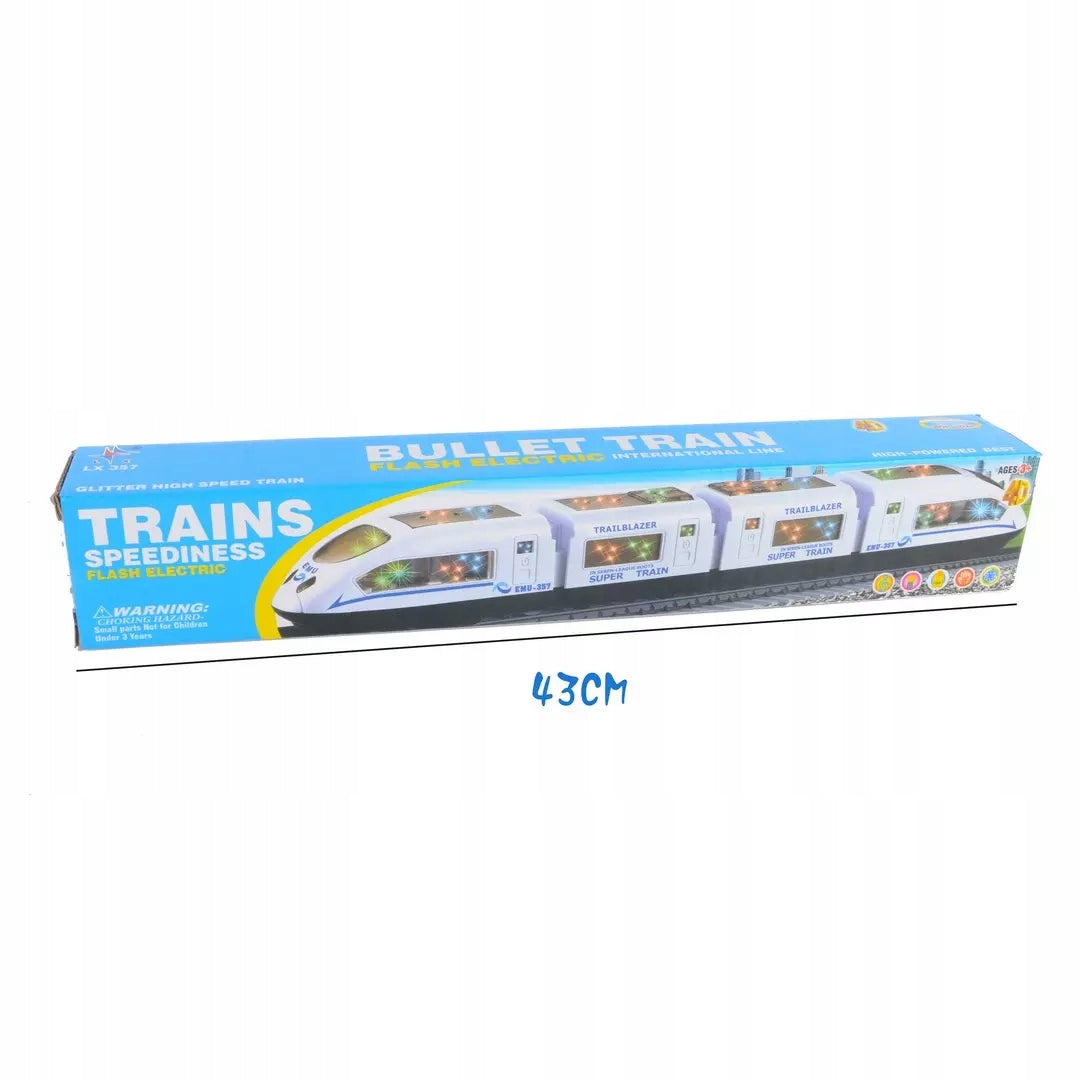 Train Toy Pendolino 43 cm – LED, Sound, Locomotive with Wagons EAN (GTIN) 5905204469170