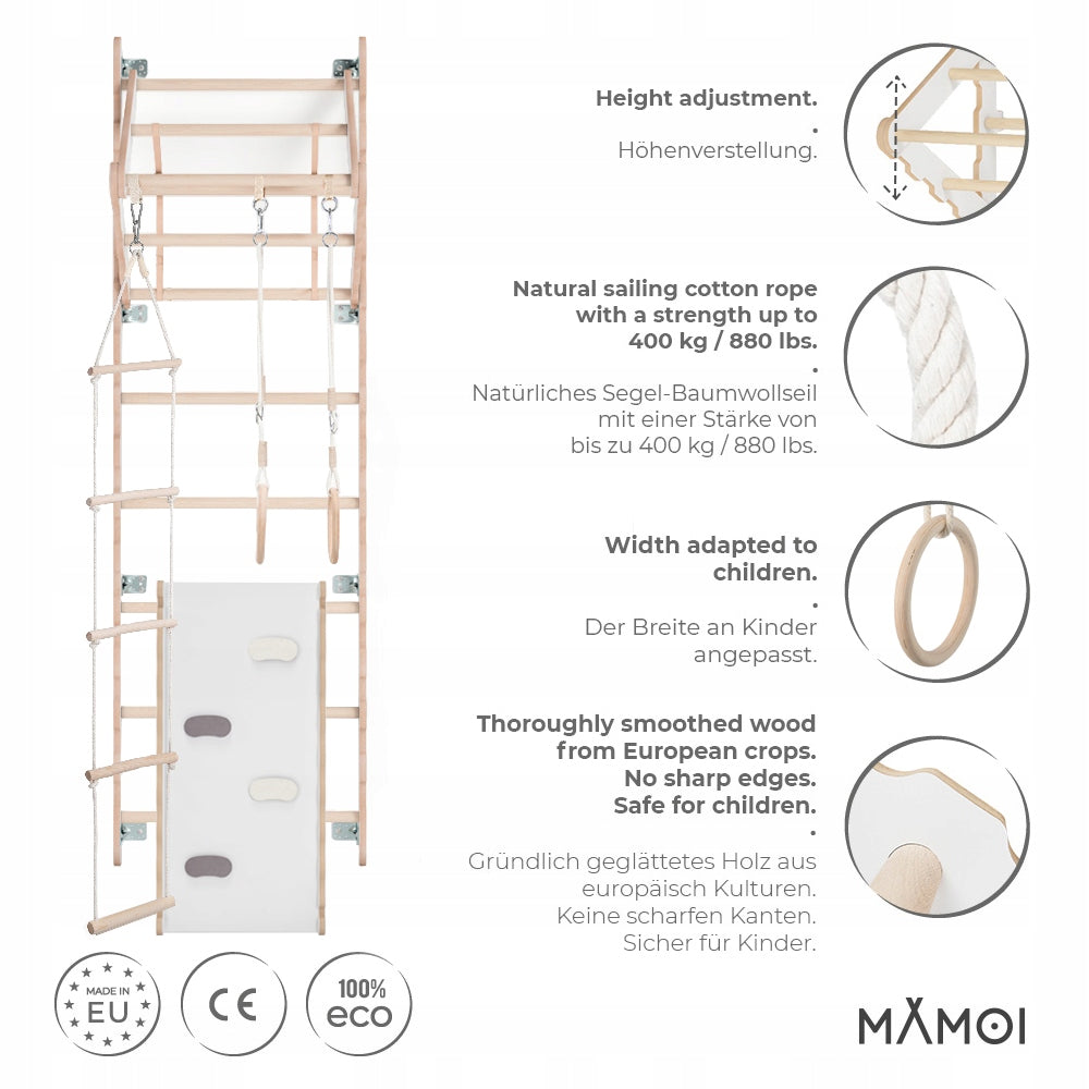 Training Gymnastic Ladder+Gymnastic Wheels+Ladder +Slide Manufacturer code DRAB/SC-BI_COMBO4