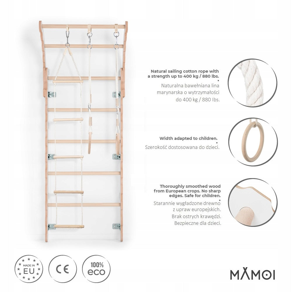Training Gymnastic Ladder for Kids+Gymnastic Wheels+Line Ladder Manufacturer code DRAB/SC_M-BI_COMBO2